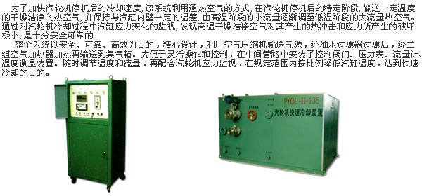 汽輪機(jī)快速冷卻裝置